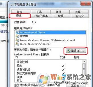 win7系統如何設置everyone權限