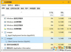 wsappx是什么進程？win10系統下wsappx.exe進程可以關閉嗎？