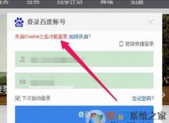 電腦瀏覽器不能登錄網頁賬號提示需要開啟cookies功能怎么辦？