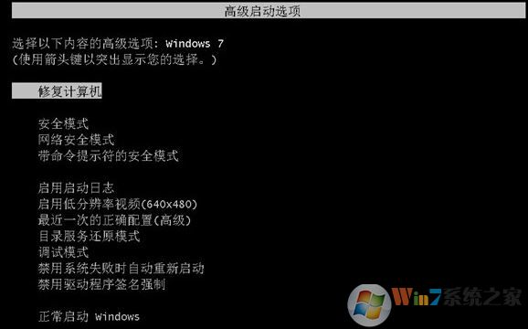 win7系統開機進不了桌面怎么回事?