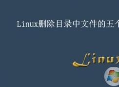 linux如何刪除文件？linux刪除文件夾的五個方法