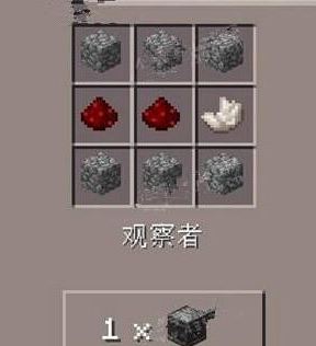 我的世界觀察者怎么用？觀察者之制作方法以及作用簡介