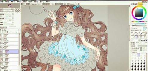 sai超詳細上色教程（初學者看過來）
