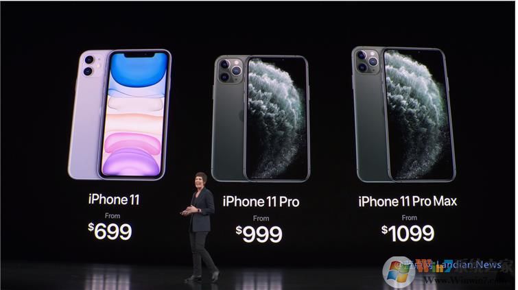 蘋果推出iPhone11/Pro/Max價格最低售價5499元起