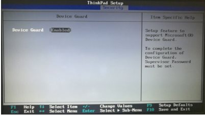 聯(lián)想ThinkPad筆記本BIOS中secure boot(安全啟動)關閉不了解決方法