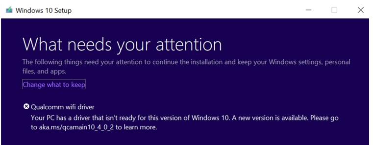微軟阻止部分高通無線網卡用戶升級Win10 1909正式版(附解決方法)