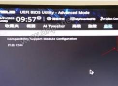 BIOS里的csm選項是灰色無法修改怎么解決？