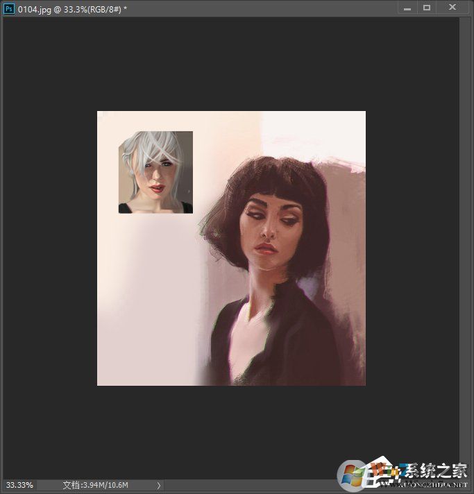 超實用！怎么讓兩張照片“合二為一”—ps教程