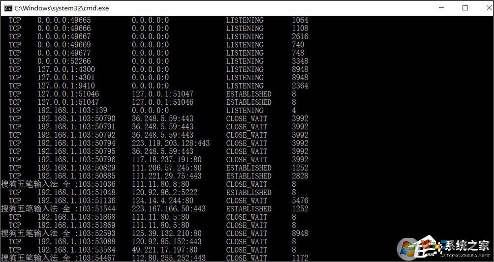 端口被占用應(yīng)該怎么辦？win10快速查看被占用的端口方法