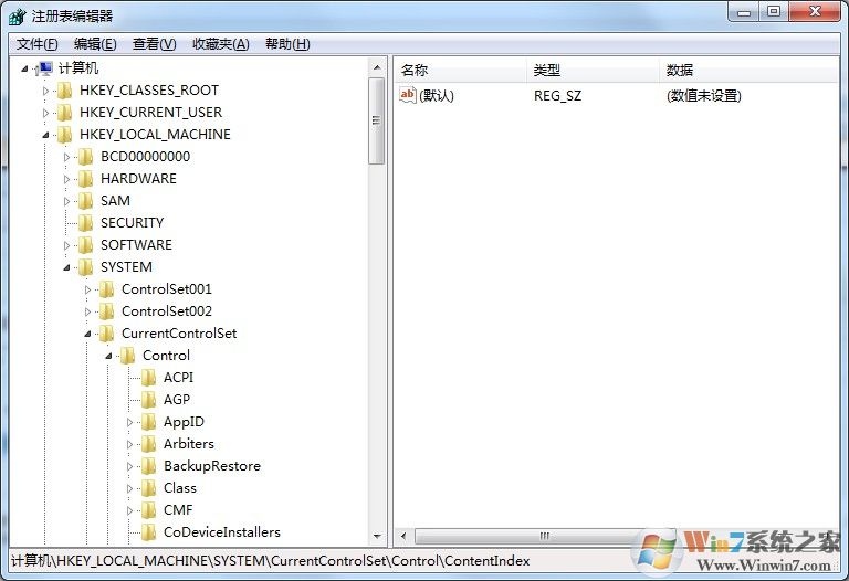 注冊表幫你解決win7系統搜索文件時自動中斷的問題