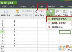 WPS中應該怎么刪除重復項？WPS刪除重復項的操作方法