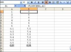 Excel FLOOR函數怎么用？FLOOR函數使用教程