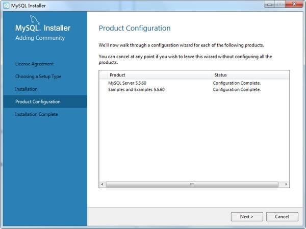 MySQL數據庫5.5