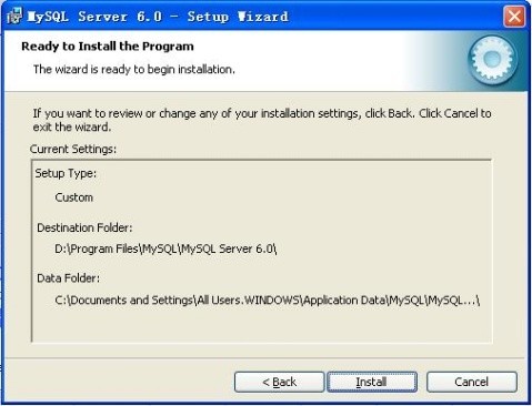 MySQL數據庫6.0