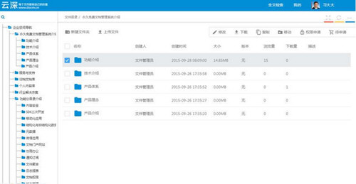 云深文檔管理系統破解版_云深文檔管理系統6.0永久免費版
