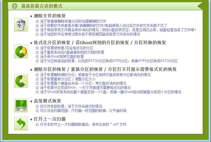 Anedata全能恢復軟件