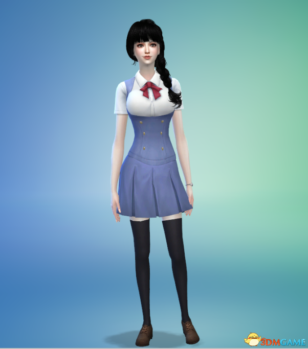 模擬人生4 v1.31清純日本女高中生涼子MOD