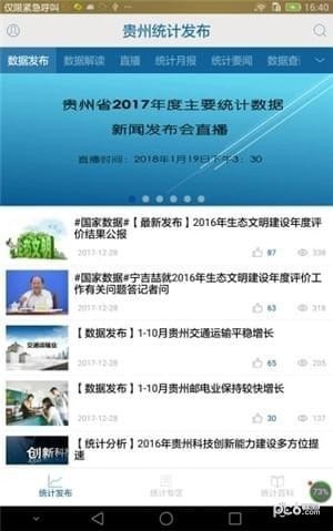 貴州統計發布