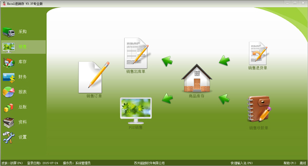 Excel進銷存 V3.38 專業版