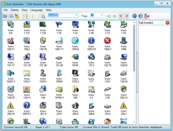 Icon Searcher(圖標搜索器) V4.10 多國語言版