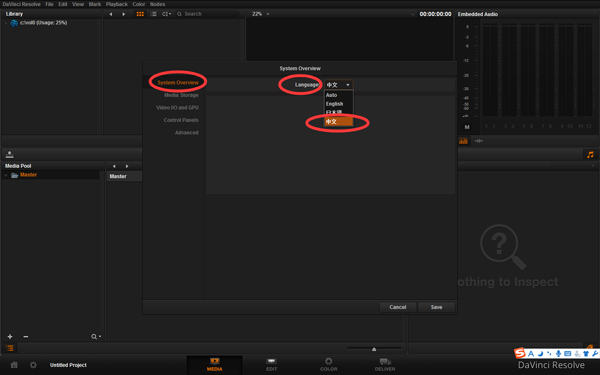 達芬奇調色軟件(DaVinci Resolve Lite) V12.0.1 多國語言版