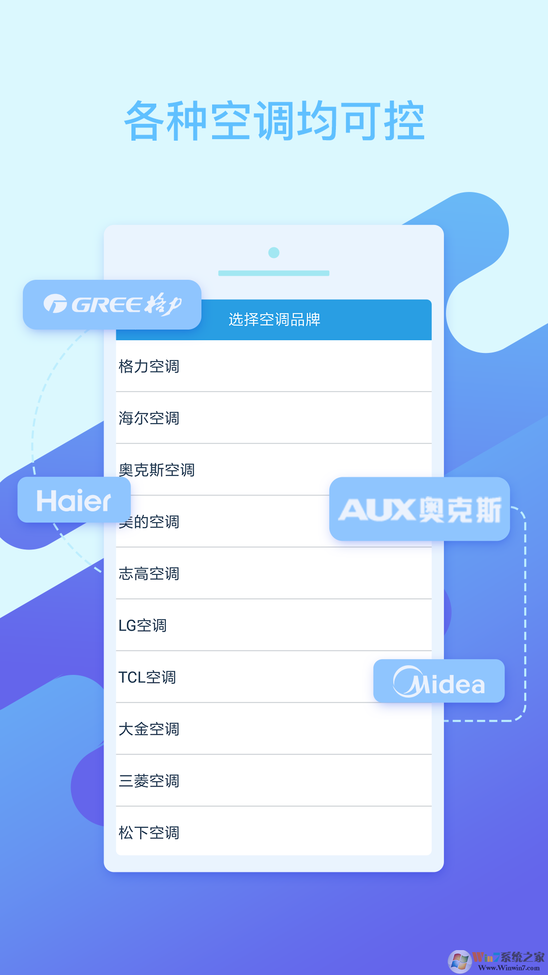 空調(diào)萬(wàn)能遙控器