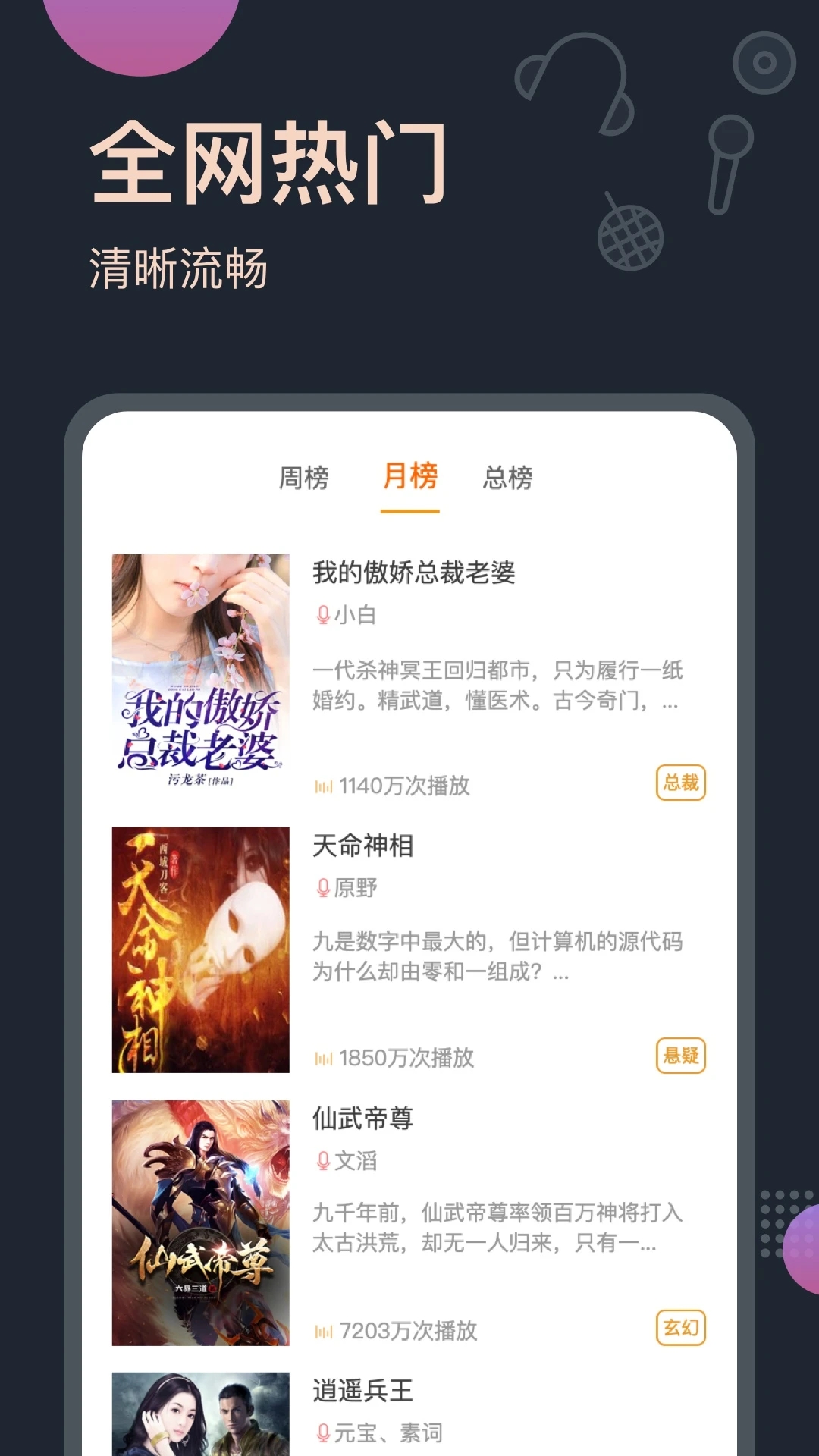 免費聽書王APP
