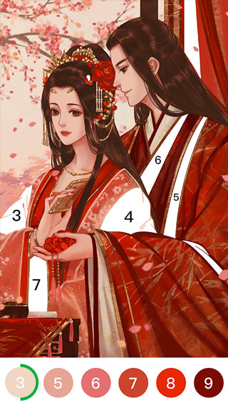 樂涂數字填色
