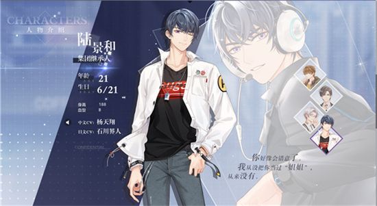 未定事件簿男主資料(身高、演員、照片、年齡、星座等) 未定事件簿人物介紹