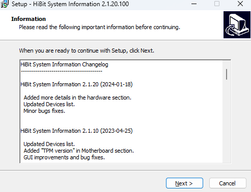 HiBit System Information(系統信息檢測工具)