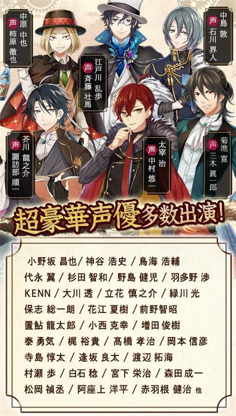 文豪與煉金術師日服