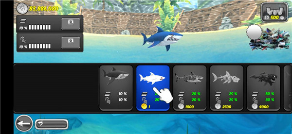 我的鯊魚(yú)秀全鯊魚(yú)解鎖