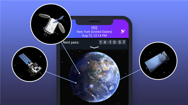 Satellite Tracker中文破解版軟件特點