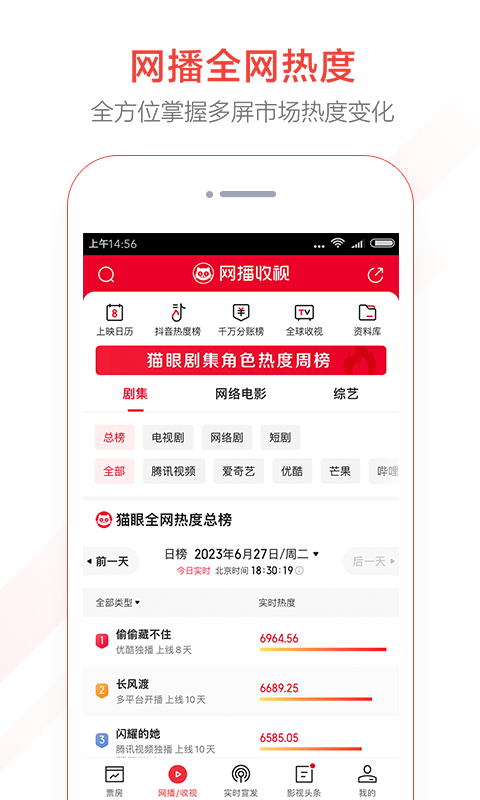 貓眼專業版實時數據標準版