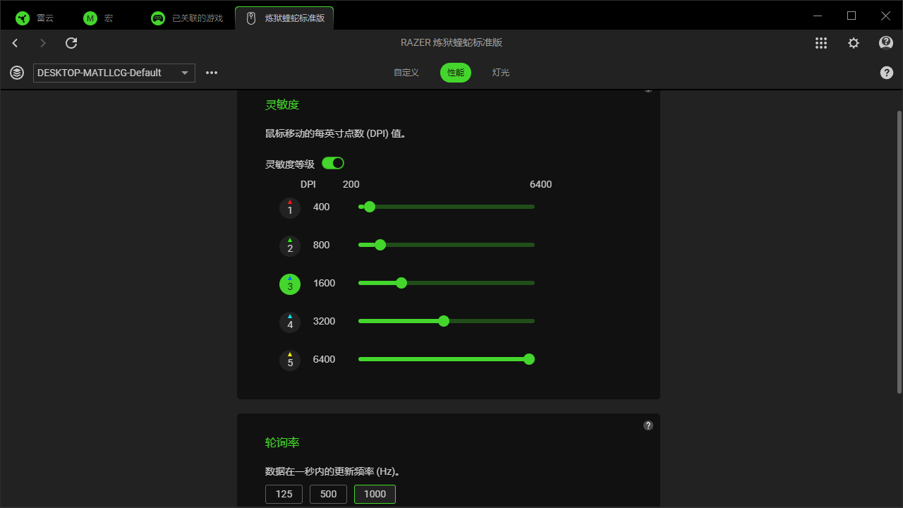 Razer Synapse雷云4(雷蛇鼠標通用驅(qū)動)
