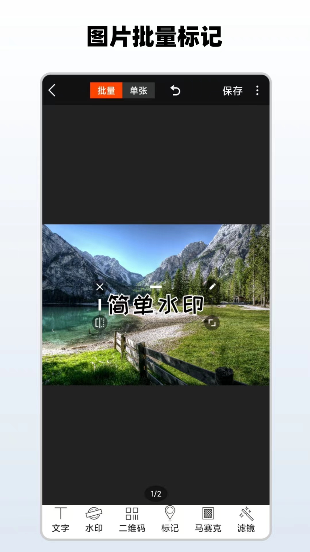 簡單水印專業版