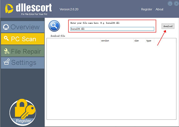 dll修復工具(dllescort)
