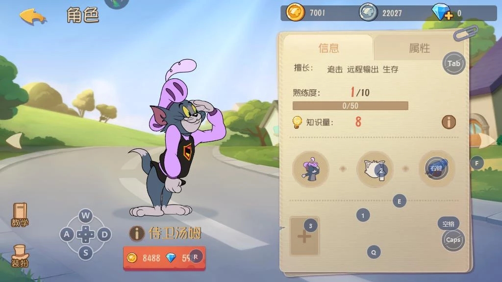 侍衛湯姆知識卡搭配方案5