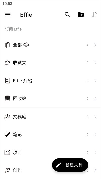 Effie寫作