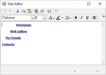 web page maker(網頁制作軟件)