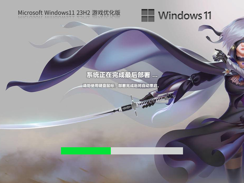 Windows11 23H2 64位 游戲定制優化版 