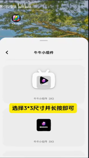 牛牛小組件