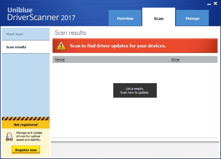 Driverscanner(驅動管理)