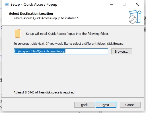 Quick Access Popup(快速啟動菜單)